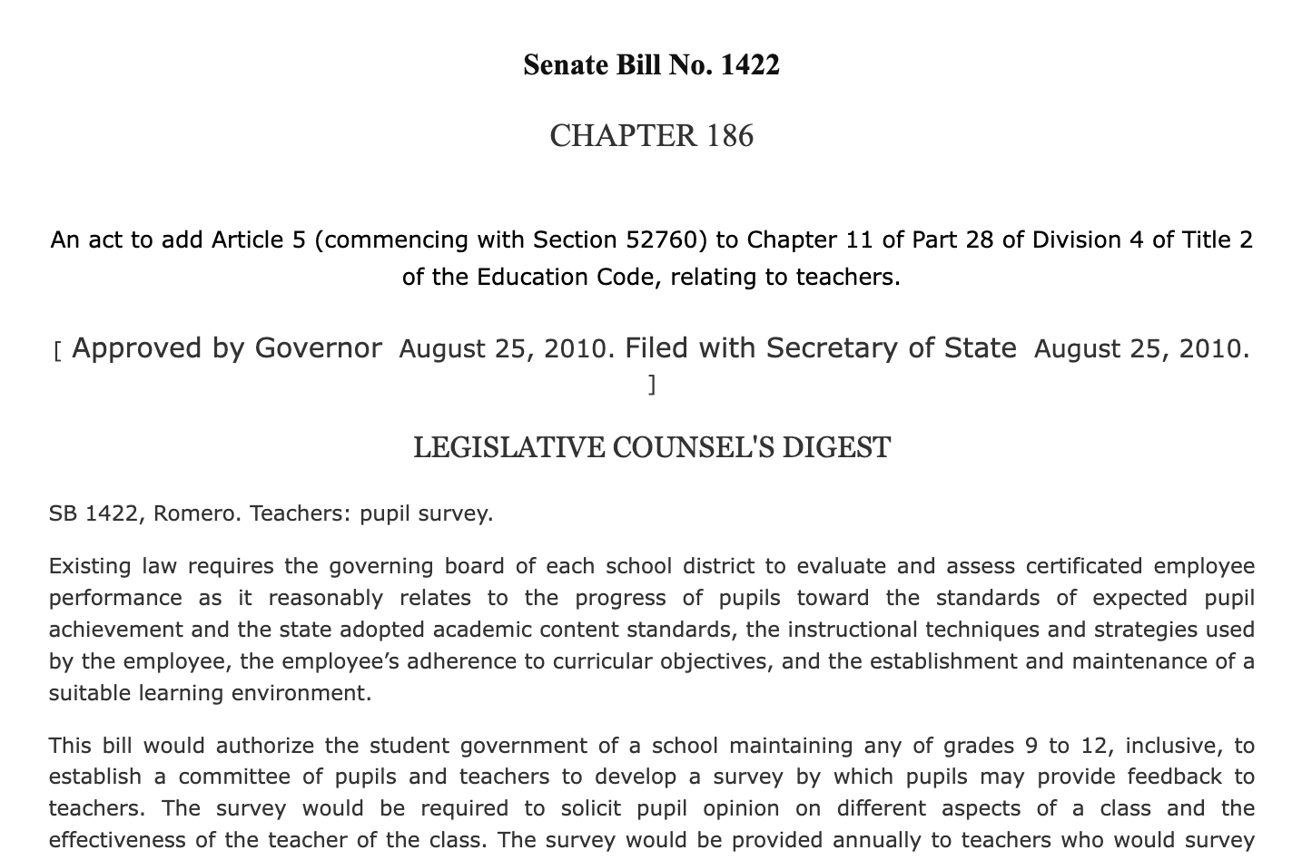 Student policy worksheets