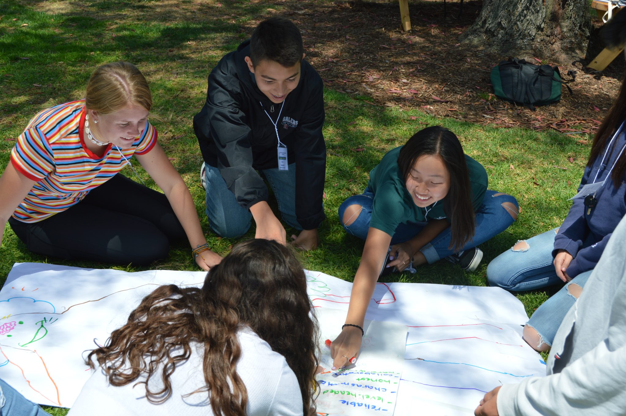 CASC students together outside the California State Capitol